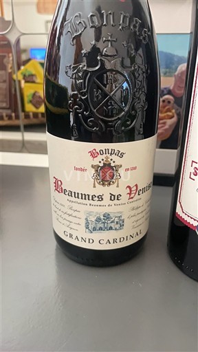 Rhônen laakso Beaumes de Venise Bonpas Grand Cardinal 2024