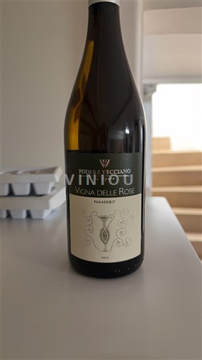 Wines Blanc demi-sec Vigna delle Rose Podere Vecciano 2024 Italy Emilia-Romagna Wines Unspecified DOC
