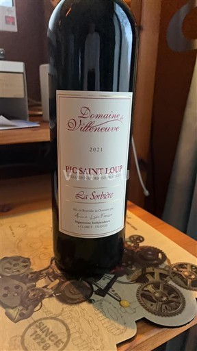 Languedoc Pic-saint-loup Domaine Villeneuve La Sorbière 2021
