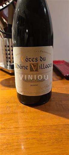 Vallée du Rhône Côtes-du-rhône-villages Pierre Chanau 2000