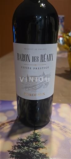 Bordeaux Baron des Réaux Prestige Không niên vụ