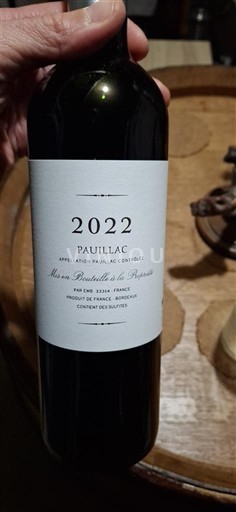 Bordeaux Pauillac Château Latour VCC 2022
