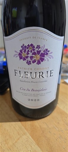 Beaujolais Fleurie Patrick Chodot 2022