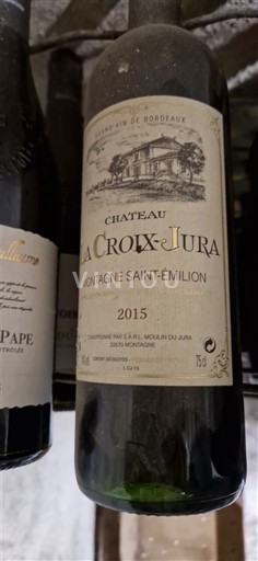 Bordeaux Montagne-saint-émilion Château La Croix Jura 2015
