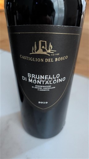 Toscana Brunello di Montalcino Castiglion del Bosco 2019
