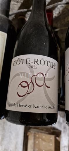 Rhônedalen Côte-rôtie Vignoble Hervé et Nathalie Avatlet OSA 2023