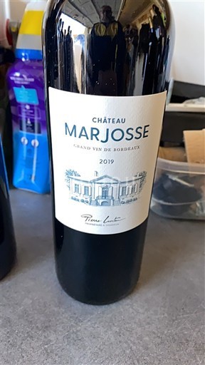 Bordeaux Château Marjosse 2019