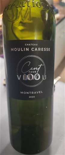 Tây Nam Montravel Château Moulin Caresse Cent Pour 100 2020