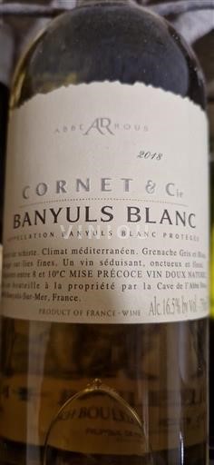 Roussillon Ikke specificeret Cornet & Cie 2018