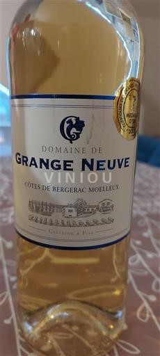 Sydvestfrankrig Côtes-de-bergerac Domaine Grange Neuve 2020