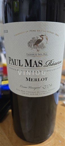 Languedoc og Roussillon Pays d'Oc Paul Mas Réserve Ikke årgangsbestemt