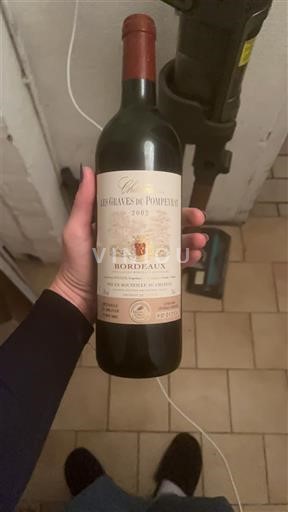 Burdeos Bordeaux Les Graves du Pompfert 2003