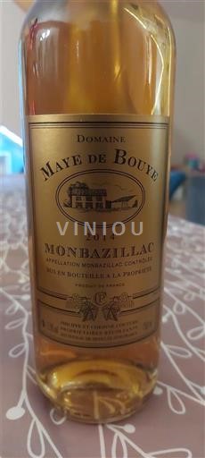 Sud-Ovest Monbazillac Domaine Maye de Bouye 2014