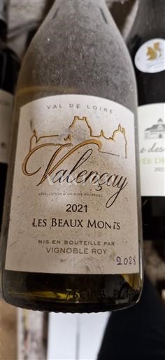 Valle della Loira Valençay Vignoble Roy Les Beaux Monts 2021