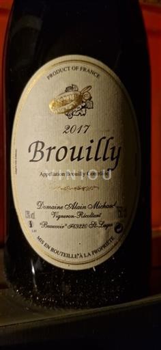 Beaujolais Brouilly Domaine Alain Michaud 2017