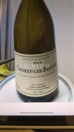Burgundija Chorey-lès-Beaune GFA Girofle 2014