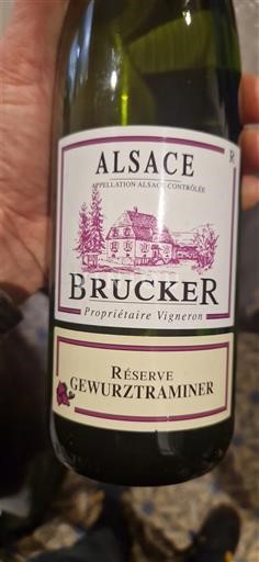 Alsace Brucker Réserve Gewurztraminer Non-Vintage