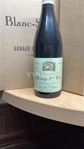 Borgonha Givry Premier Cru Deliance Frères Clos de la Marolle 2016