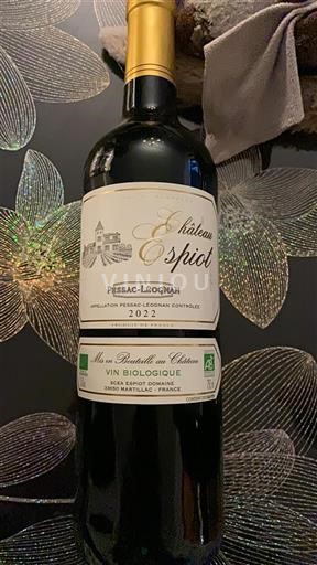Bordeaux Pessac-Léognan Château Espiot 2022