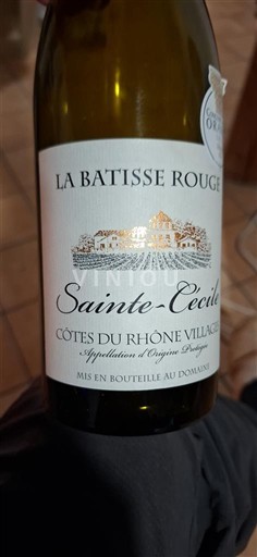 Rhônetal Côtes-du-Rhône-Dörfer La Bâtisse Rouge Sainte-Cécile Ohne Jahrgang