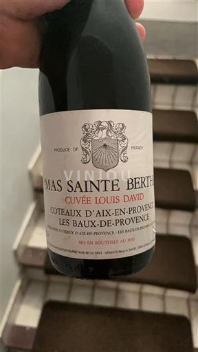 Provence Coteaux d'Aix-en-Provence Mas Sainte Berthe Louis David 1989