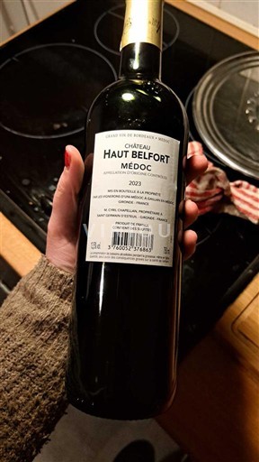 Bordeaux Médoc Château Haut Belfort 2023