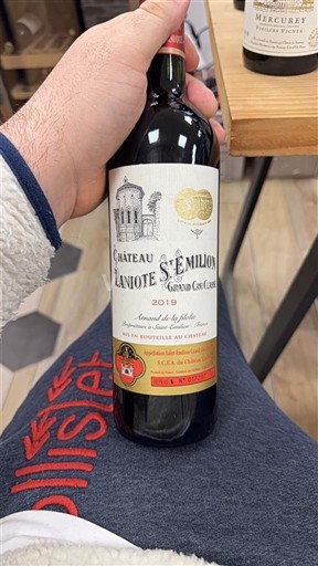 Bordeaux Saint-Émilion Grand Cru Grand Cru Château Laniote 2019