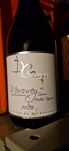 Burgundy Mercurey Domaine Gaud Vieilles Vignes 2022