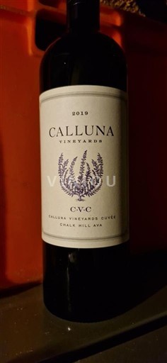 Vùng trồng nho được cấp phép California Đồi Phấn Calluna Vineyards CVC (Calluna Vineyards ) 2019