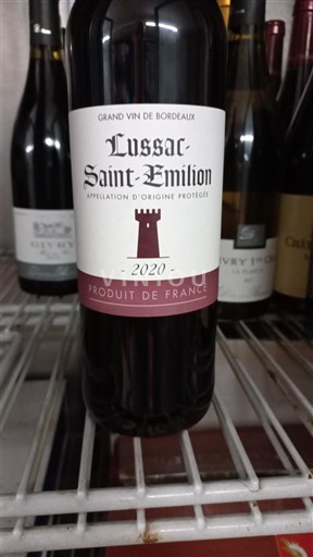 Bordeaux Lussac-saint-émilion Lussac Saint-Emilion 2020