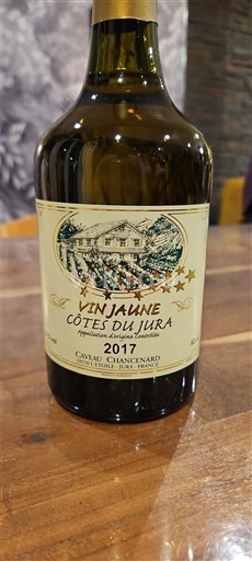 Vinhos Blanc sec Caveau des Byards Eric Chancénard 2017 França Jura Côtes-do-jura AOC