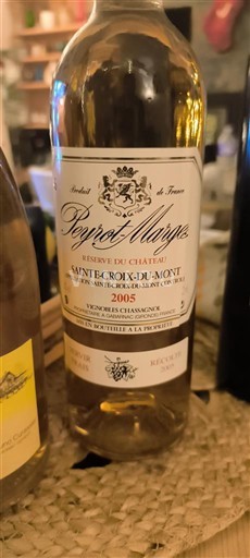 Burdeos Sainte-Croix-Du-Mont Peyrot Maugé Réserve du Château 2005