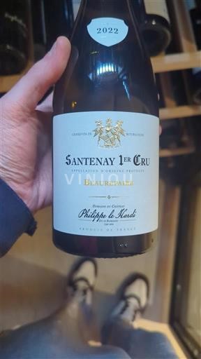 Burgundsko Santenay Premier Cru Domaine Philippe le Hardi Beaurepaire 2022