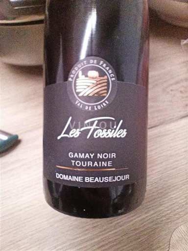 Loire-dalen Touraine Domaine Beausejour Les Fossiles Ikke årgangsbestemt