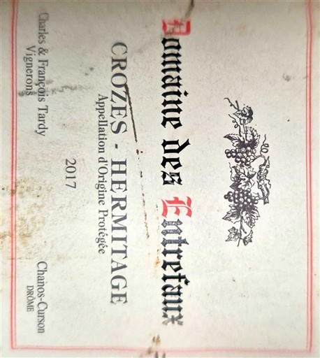 Valle del Ródano Crozes-Hermitage Domaine S Entrefaux 2017