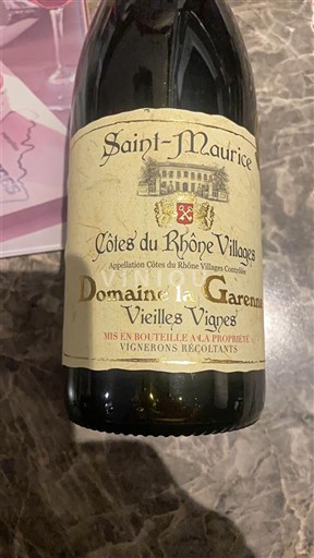 Vale do Ródano Côtes-do-ródano-villages Domaine La Garenne Vieilles Vignes 2021