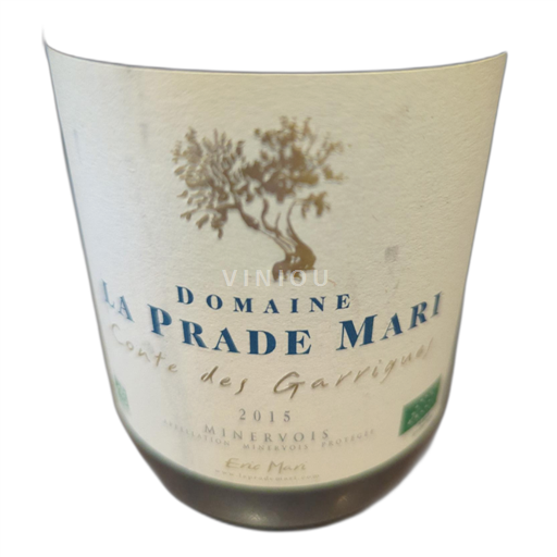 Languedoc Minervois Domaine La Prade Mari Conte des Garrigues 2015