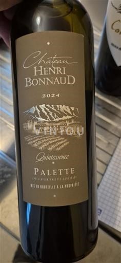 Wines Blanc demi-sec Quintessence Château Henri Bonnaud 2024 France Provence Palette AOC