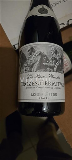 Rona dolina Crozes-hermitage Louis Affre Les Pierres Chaudes 2019