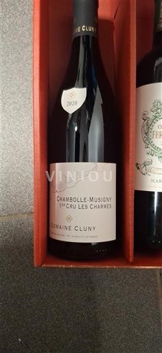 Burgundy Chambolle-Musigny Premier Cru Domaine Cluny 1er Cru Les Charmes 2020