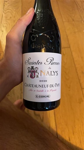 Rhônevallei Châteauneuf-du-Pape Domaine Nalys Saintes Pierres de Nalys 2020