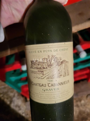 Bordeaux Graves Château Cabannieux 1996