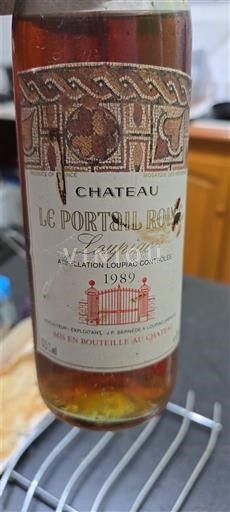 Bordeaux Loupiac Château Le Portail Rouge 1989
