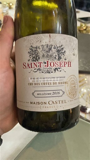 Rhône-dalen Saint-Joseph Maison Castel 2016
