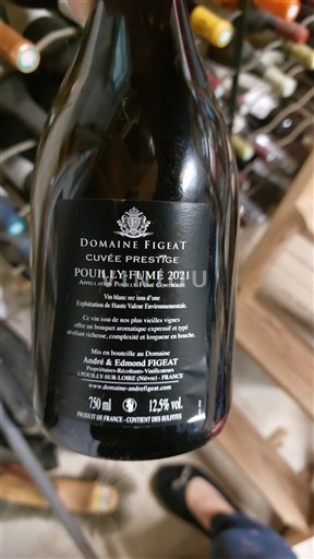 Vale do Loire Pouilly-fumé Domaine Figeat Prestige 2021