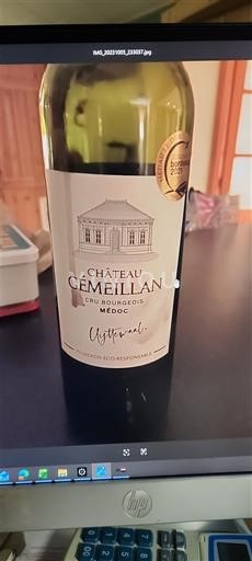 Bordeaux Médoc Cru Bourgeois Château Gêmeillan 2018