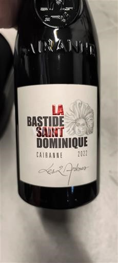 Rhônen laakso Cairanne La Bastide Saint Dominique Les 2 Arcanes 2022