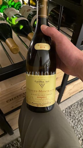 Borgoña Puligny-Montrachet Domaine Jacques Carillon Le Clos du Vieux Château Monopole 2018