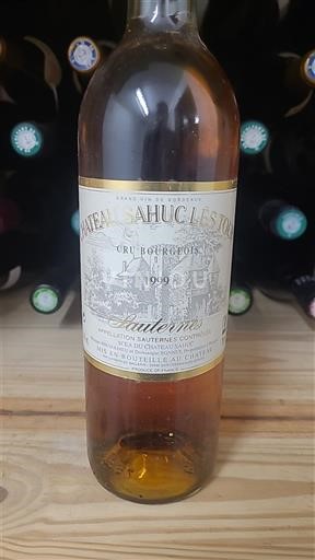 Bordeaux Sauternes Château Sahuc Les Tours 1999