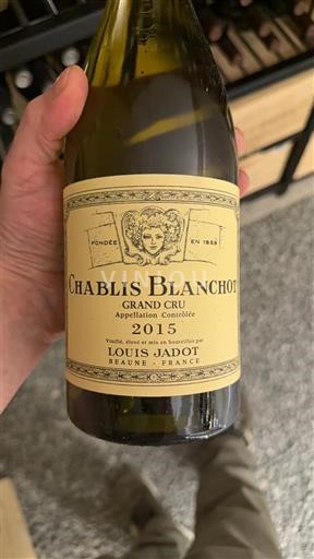 Burgundsko Chablis Grand Cru Louis Jadot Chablis Blanchot 2015